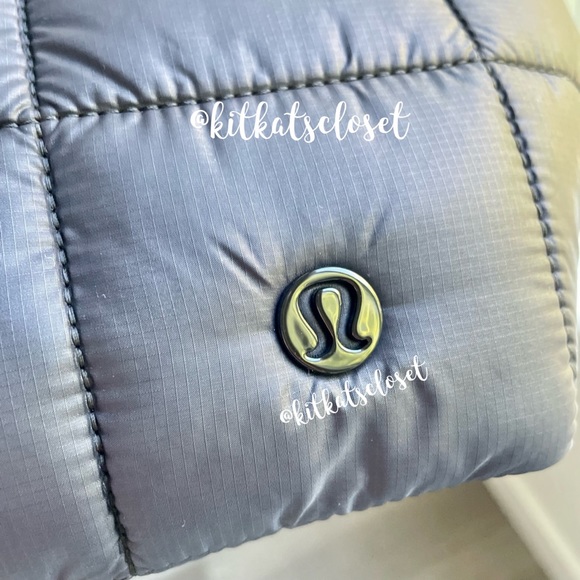 🆕 5L BLACK- NWT lululemon quilted grid crossbody bag with BLACK glossy emblem - Picture 6 of 14